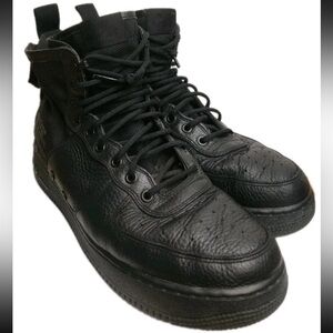 Nike Air Force 1 SF Mid Triple Black Size 11 Men’s